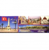 İzmir plaka uzun Magnet 2