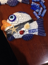 balık marin magnet ahşap